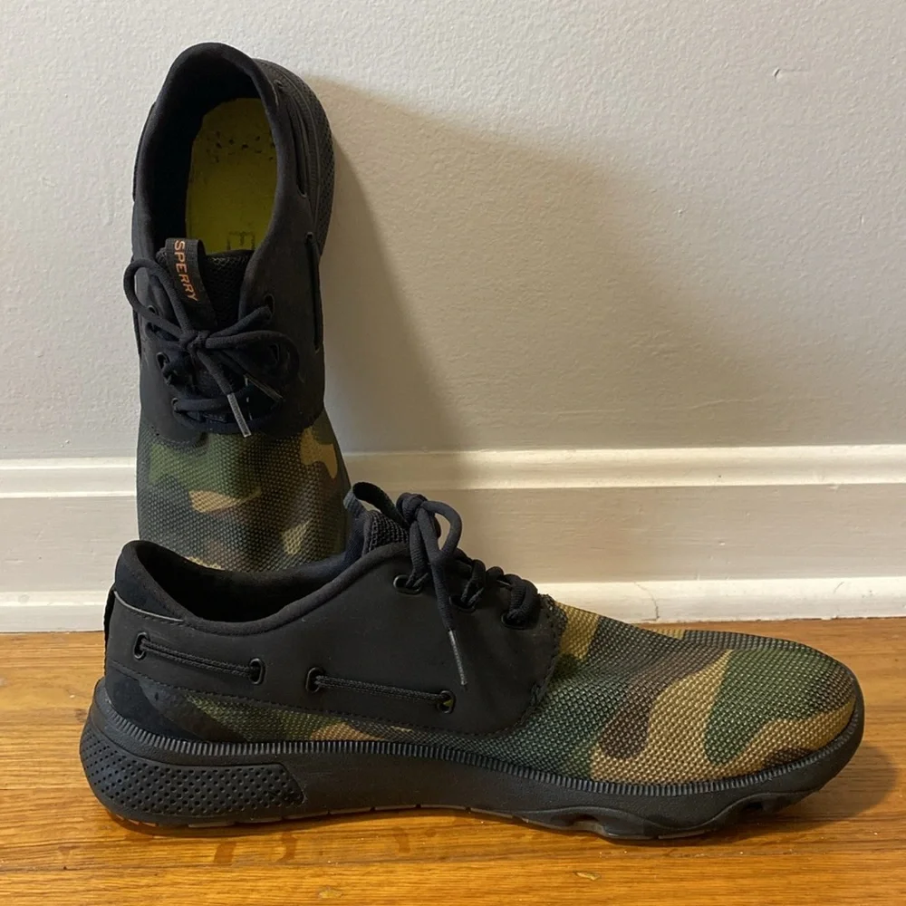 Sperry Camouflage Boating Quick Dry Sneakers